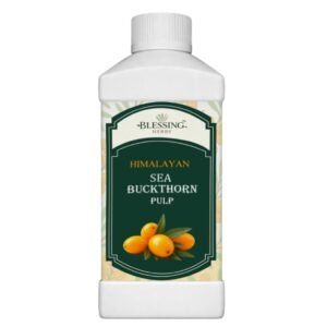 blessing herbs himalayan sea buckthorn pulp, 100% pure pulp, 500 ml
